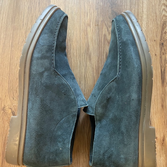 Andrea Ventura Blue Suede Slip-On Ankle Shoes- Men\'s  US 10 NEW main image 6